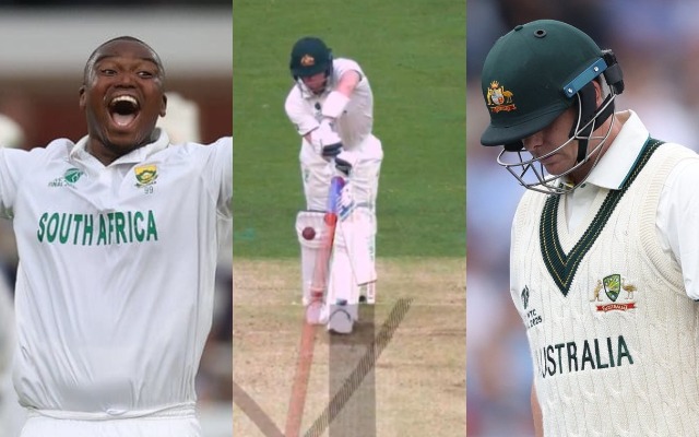Lungi Ngidi dismisses Steve Smith, WTC 2025 Final