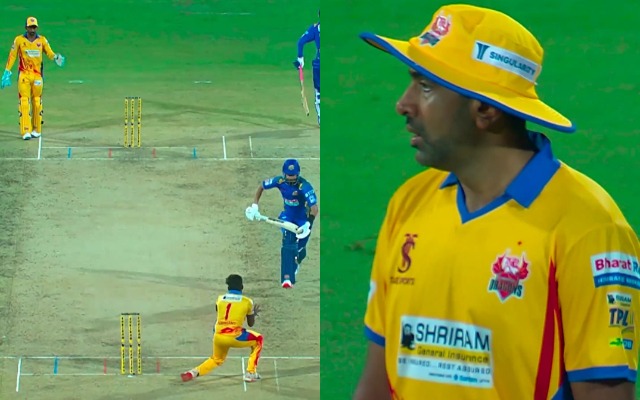 Fielding blunder during DD vs SMP clash in TNPL 2025