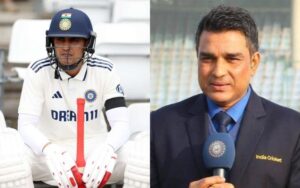 Shubman Gill and Sanjay Manjrekar