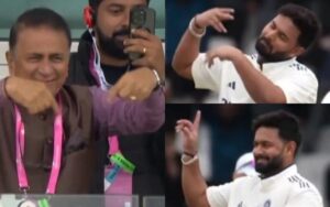 Rishabh Pant after century