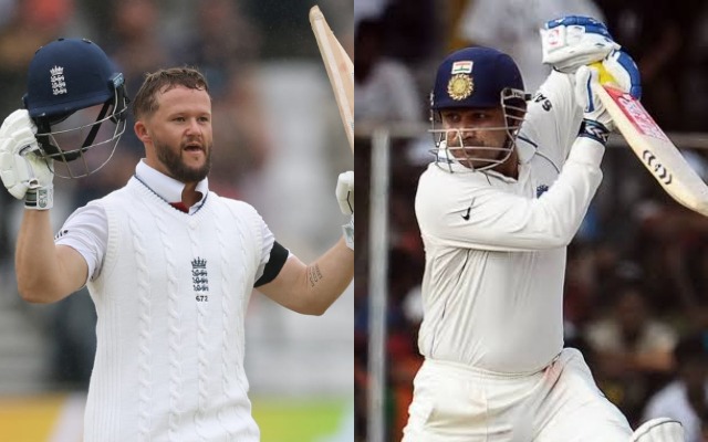 Ben Duckett and Virender Sehwag