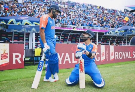 Rohit Sharma and Virat Kohli