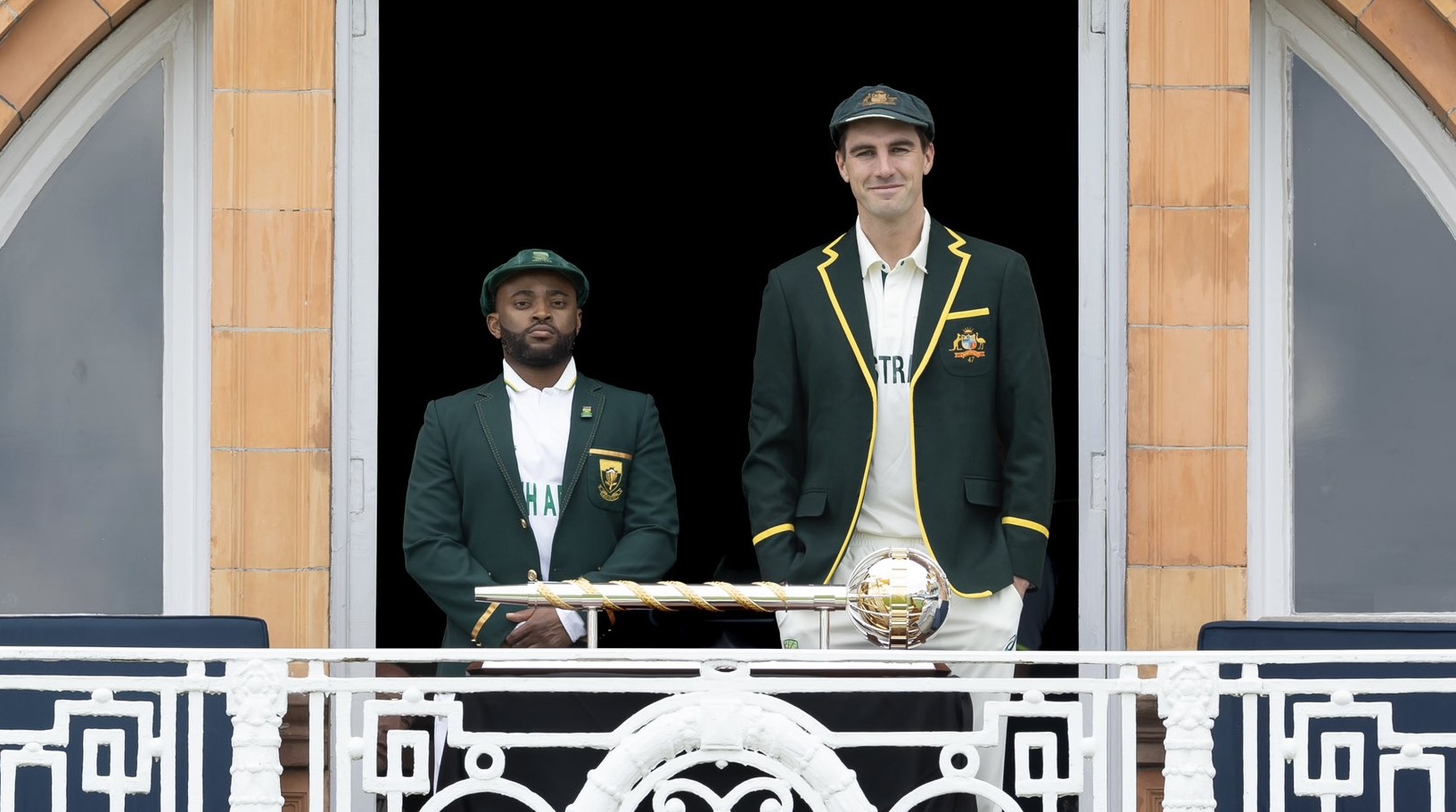Temba Bavuma and Pat Cummins