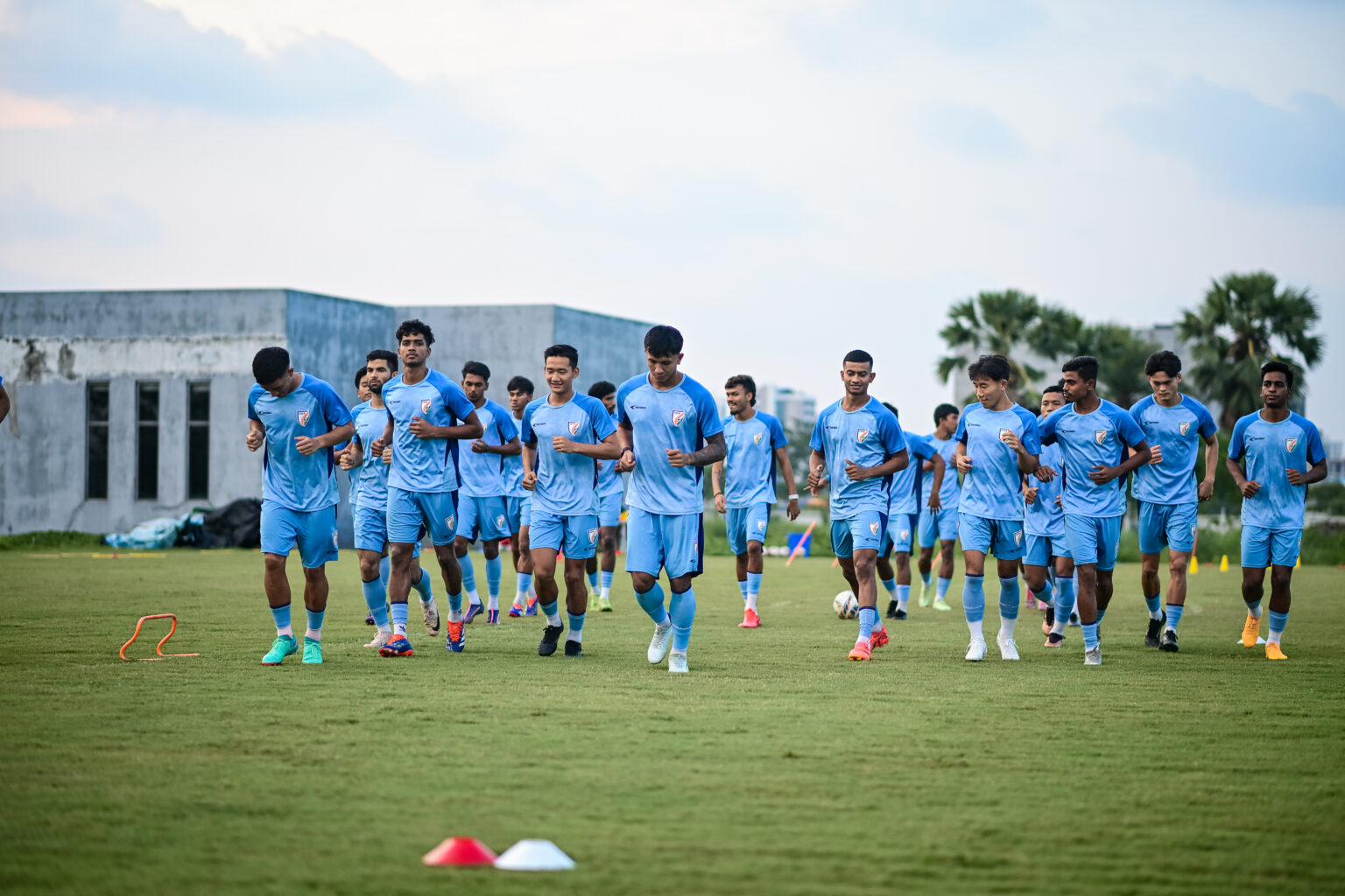India U23 men’s head coach Naushad Moosa names 23-member squad for Tajikistan tour India Men's U23 Football Team