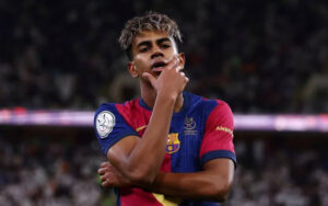 Lamine Yamal for FC Barcelona