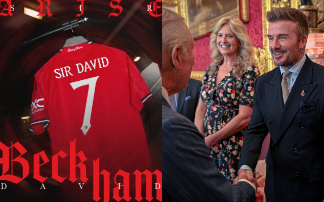 “Such an emotional moment for me” – David Beckham after receiving Knighthood Sir David Beckham