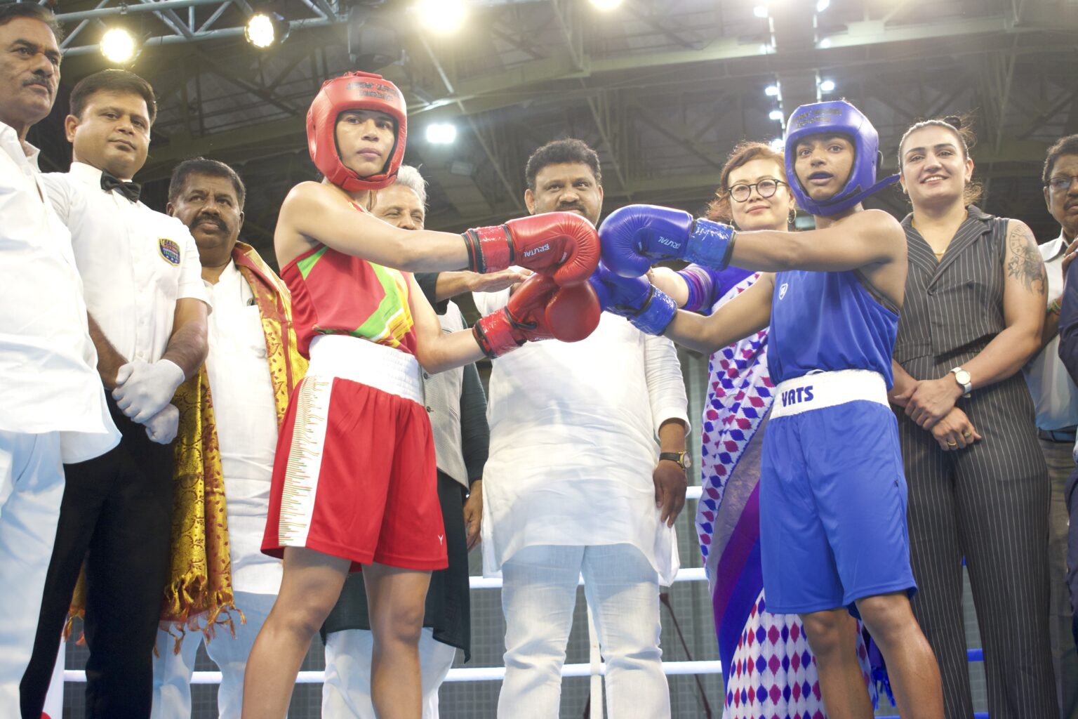 Two-time World Champion Nikhat Zareen opened her campaign with a clinical 4_1 win over Uttar Pradesh’s Rashi Sharma in the 48–51kg category