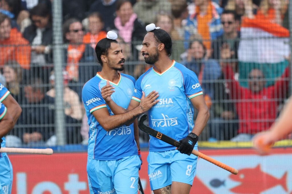 India Fall to No. 4 in FIH Pro League, risk WC qualification after losing 1-2 to Netherlands