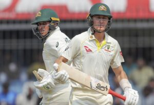 Australian batters Usman Khawaja and Marnus Labuschagne