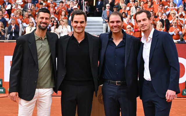 Nadal, Federer, Djokovic, and Murray