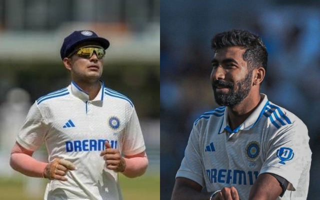 Shubman Gill and Jasprit Bumrah