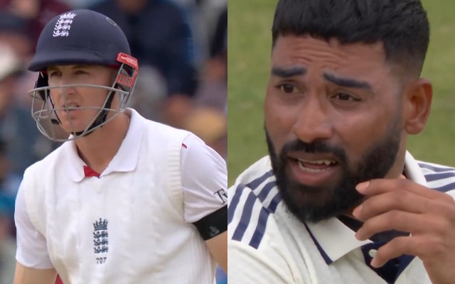 Harry Brook and Mohammed Siraj