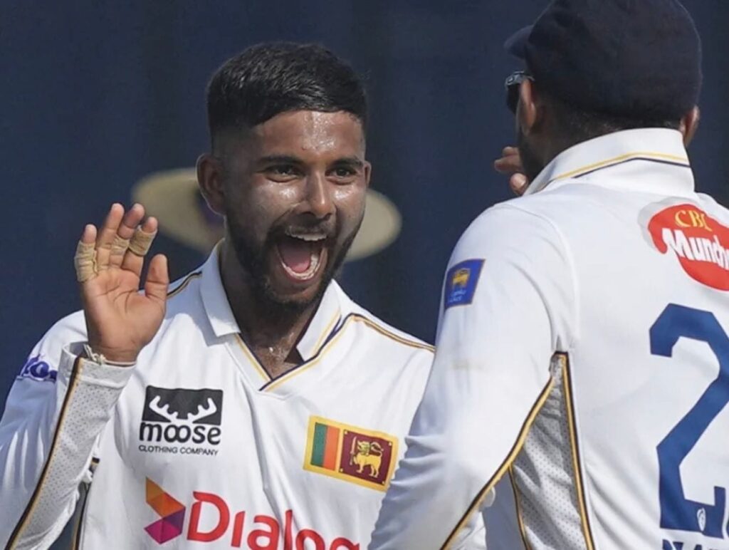 Sonal Dinusha on Day 1, 2nd Test