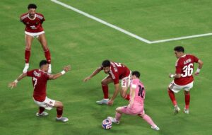 Lionel Messi in action in the FIFA Club World Cup 2025