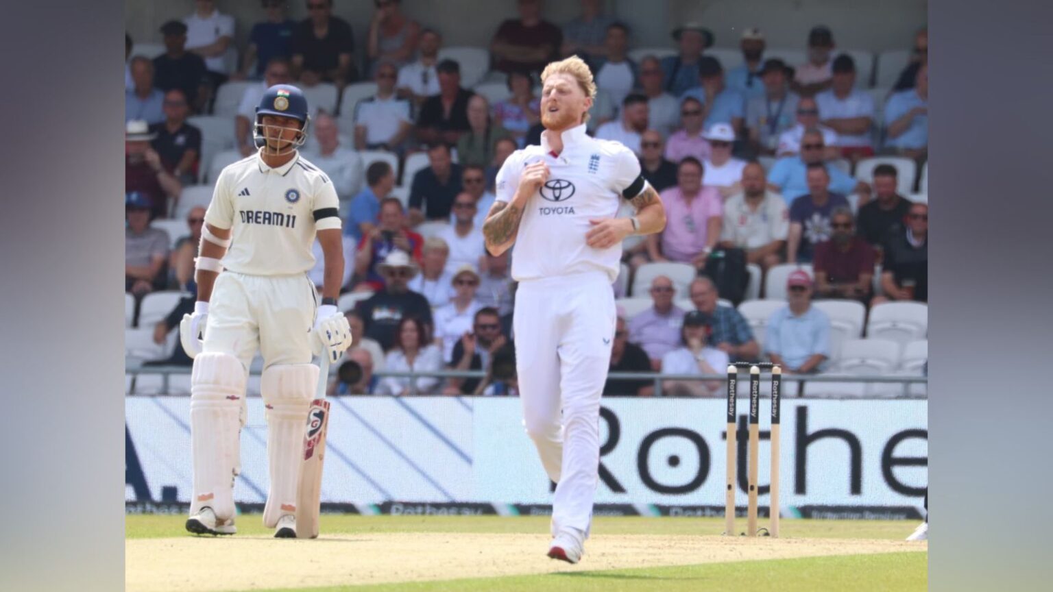ENG v IND: England’s Day One Struggles – Ben Stokes, The Sole Beacon at Headingley