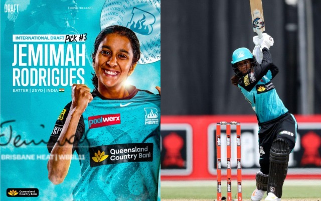 Jemimah Rodrigues for Brisbane Heat in WBBL (PC: Brisbane Heat)