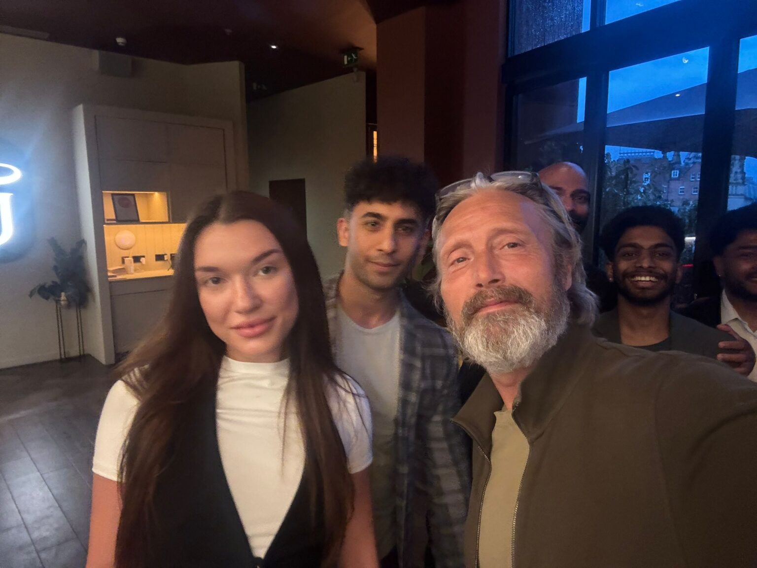 Hollywood Star Mads Mikkelsen Dines at UYARE Leeds