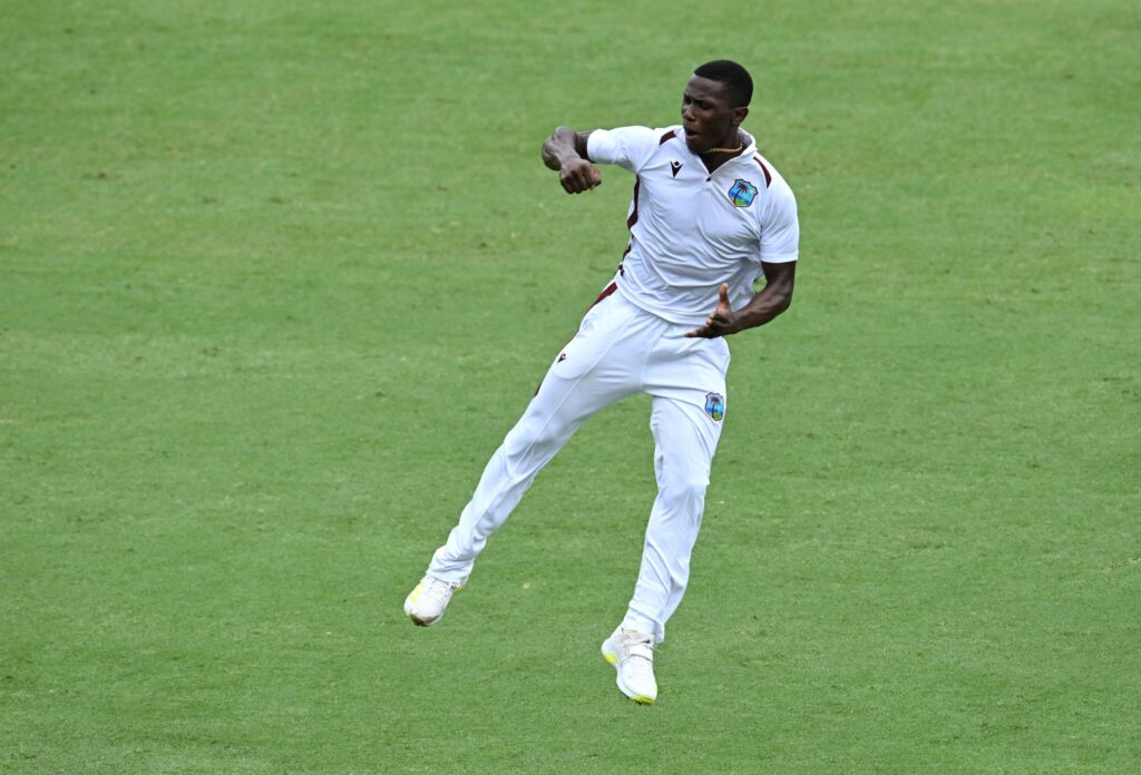 WI vs AUS: Shamar Joseph Rattles Australian Top-Order Removes Sam Konstas, Khawaja and Green