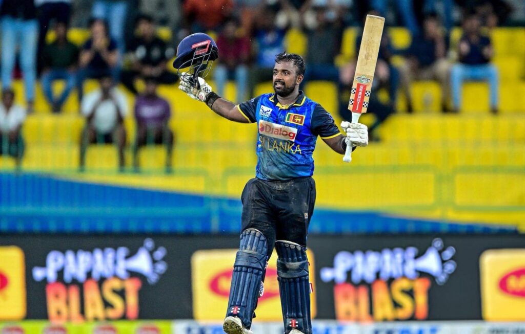 SL vs BAN, 1st ODI: Captain Asalanka Scores Century, Lifts Sri Lanka to 244 Charith Asalanka in 1st ODI (PC: Sri Lanka Cricket)