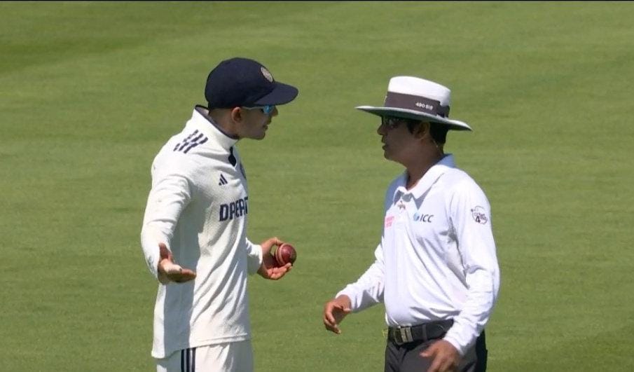 Gill_Unhappy_with_the_ball