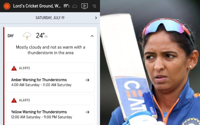 ENG-W vs IND-W 2nd ODI: Rain Threat Looms Over Lord’s Clash Lord's_IND-W