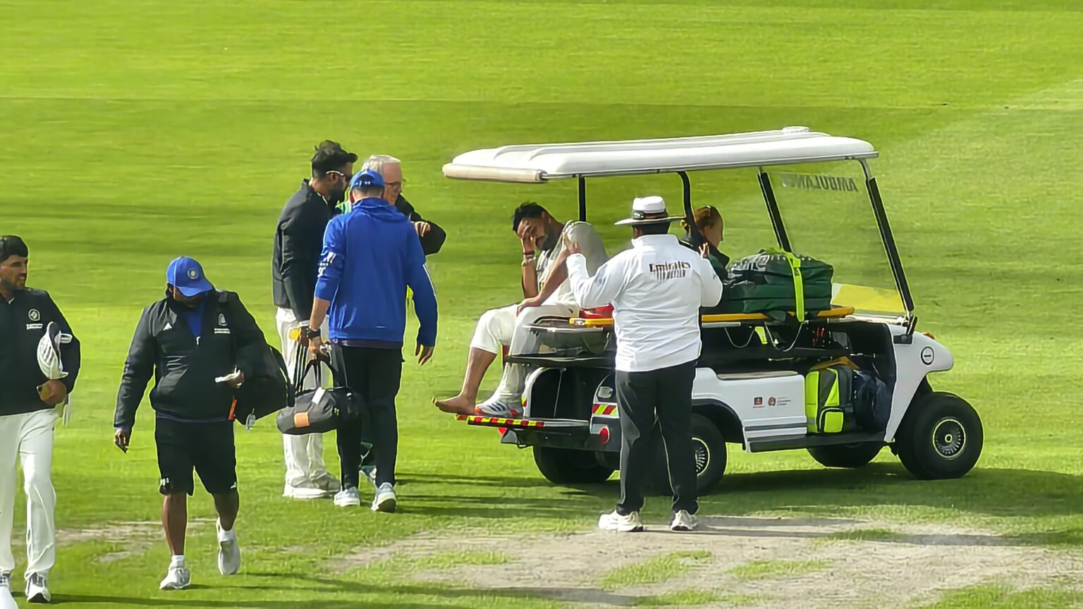 Rishabh Pant’s injury overshadows half-centuries from Sai and Jaiswal Pant_Injury