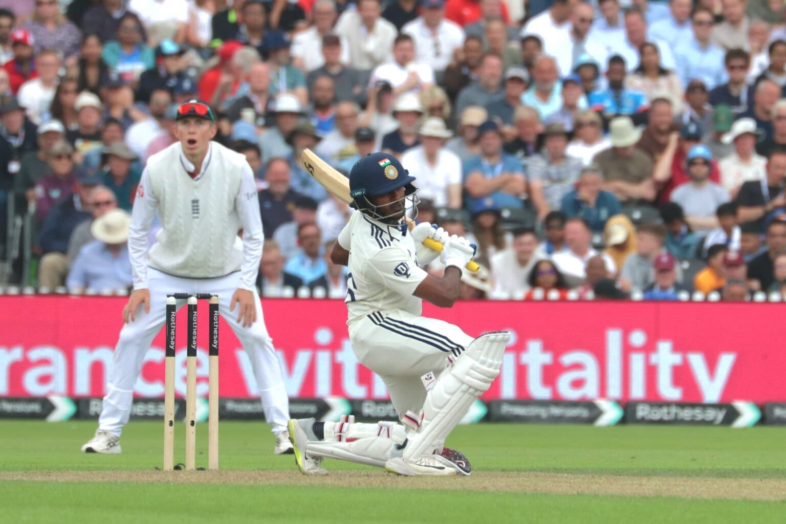 Solid Start Undone: India Lose Momentum After Lunch at Old Trafford Sai_Manchester