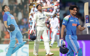 Shubman Gill across all three formats for India