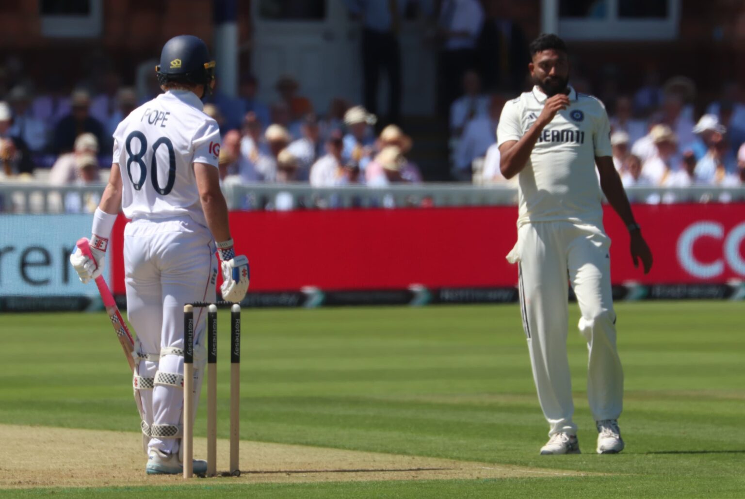 ENG vs IND: I want to see Bazball- Animated Siraj taunts a watchful Root during Lord’s Test Siraj
