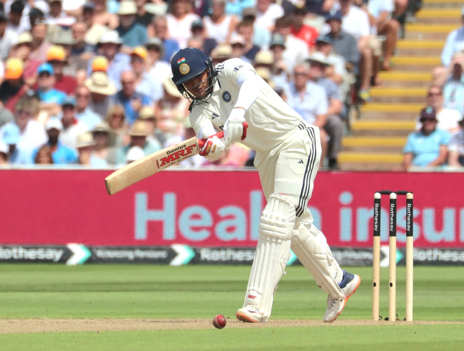Shubman Gill at Edgbaston