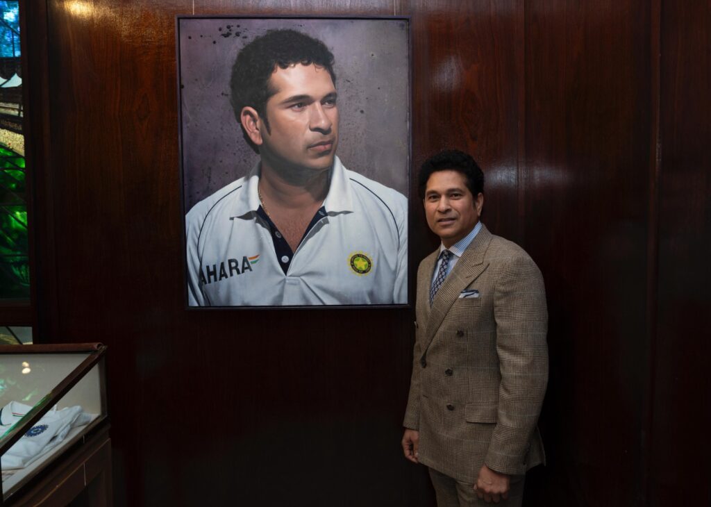 ENG vs IND, 3rd Test: MCC Honours Sachin Tendulkar as Portrait Unveiled at Lord’s Sachin_Tendulkar