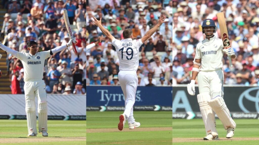 In pictures, England v India, Edgbaston: Shubman Gill’s gritty hundred and Chris Woakes’ perseverance