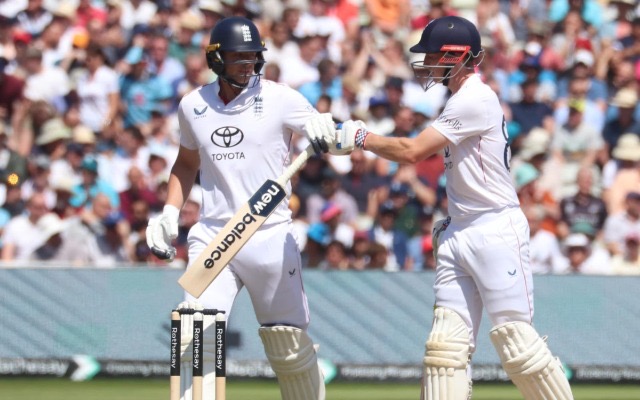 Harry Brook and Jamie Smith at Edgbaston (PC: Debasis Sen)