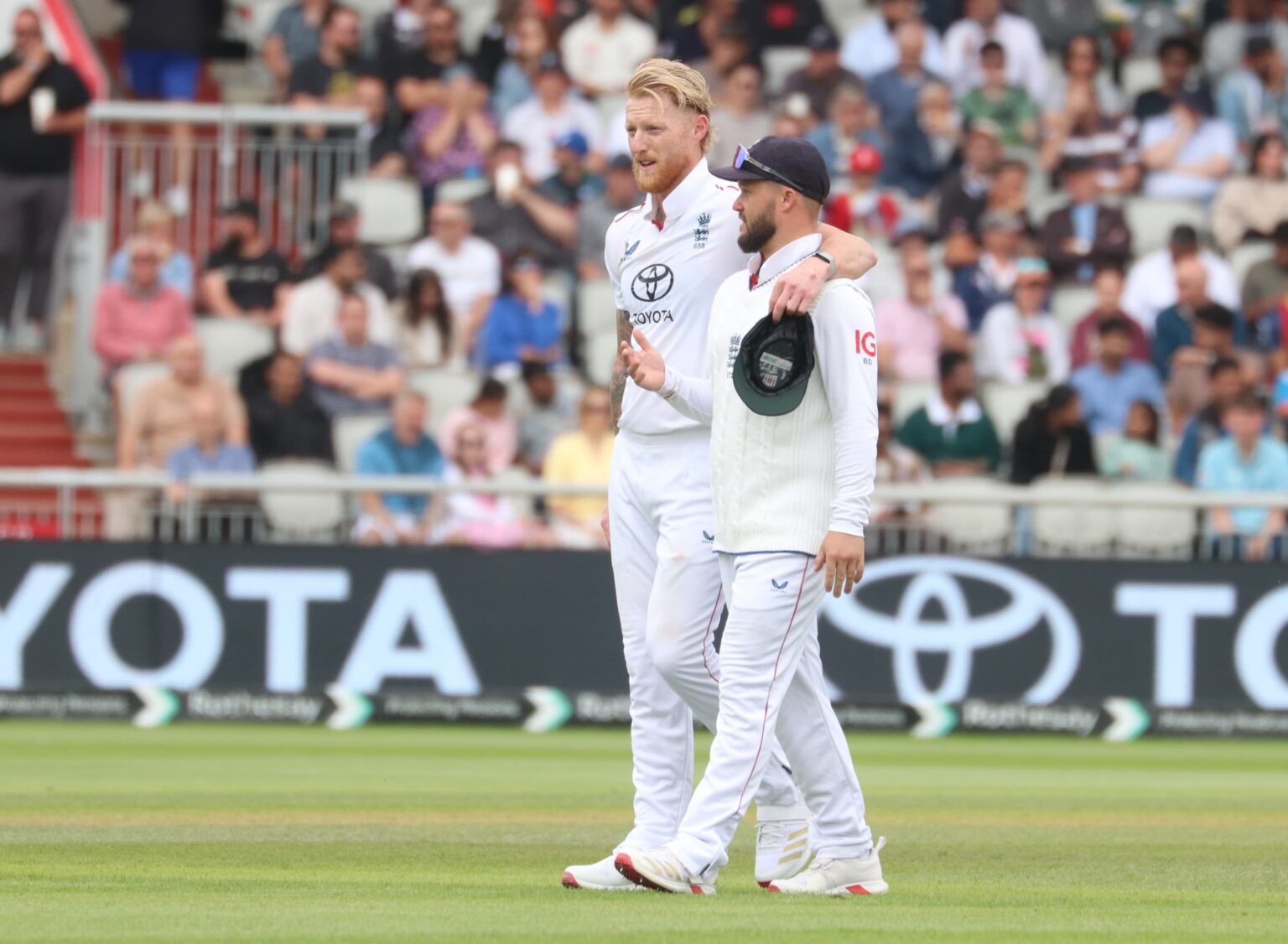 ENG vs IND: “Heap Load of Credit” – Stokes on India’s heroic fightback in Manchester Stokes_Duckett