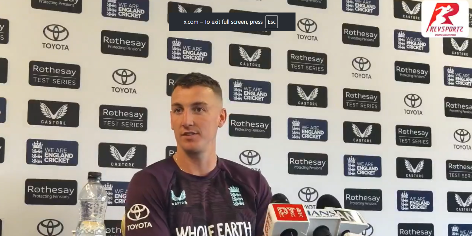 “Everyone Knows We’ll Go for the Win” — Harry Brook Warns India Despite Deficit