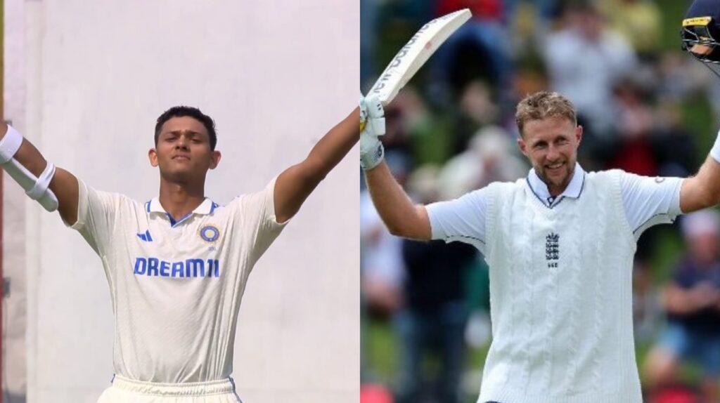 Yashasvi Jaishawal and Joe Root