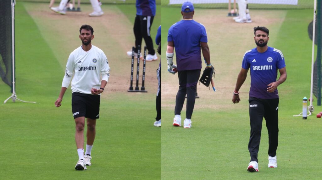 At The Oval nets — changes in India XI inevitable 2 prasidh akash deep