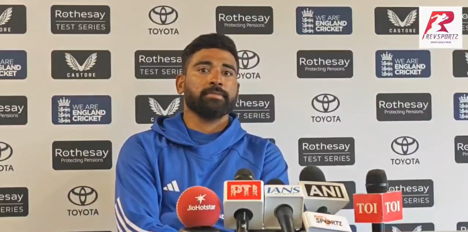 “It Still Hurts, That Lord’s Loss”: Siraj Speaks From the Heart Ahead of Fourth Test