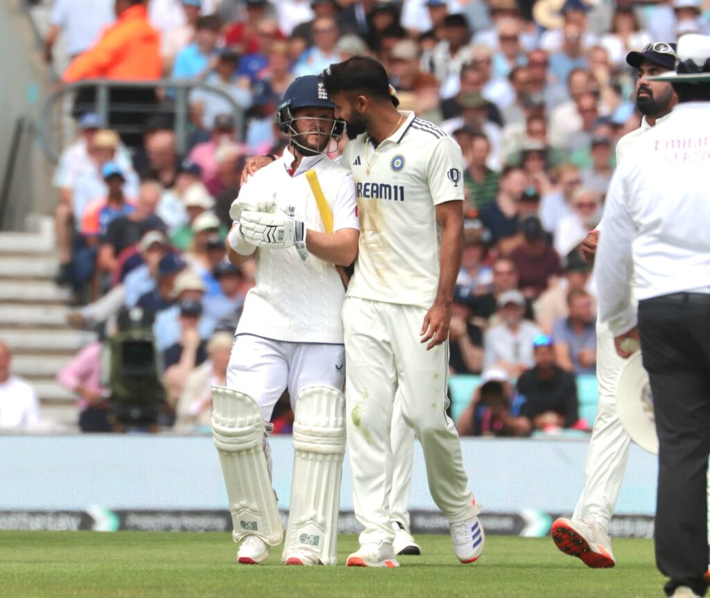 Ravi Shastri Warns Against Physical Contact on Field After Akash Deep-Duckett Incident