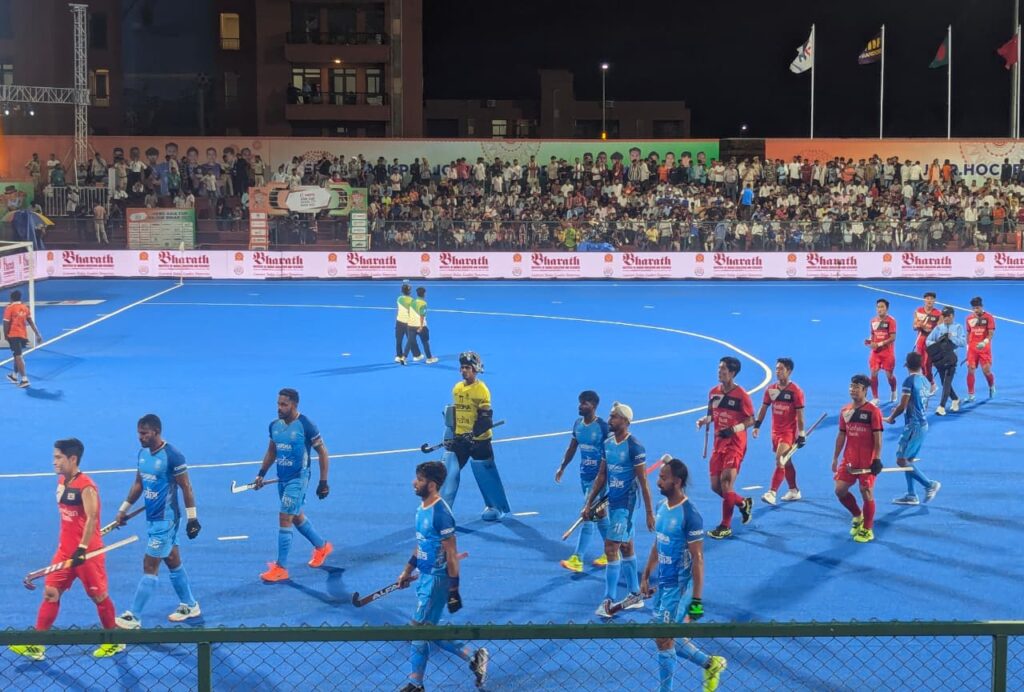 Mandeep’s late strike saves India against South Korea