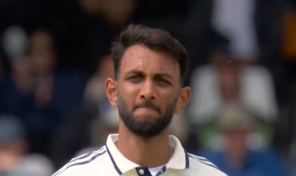 IND-A vs AUS-A: Prasidh Krishna Retires Hurt After Helmet Blow Prasidh_Krishna