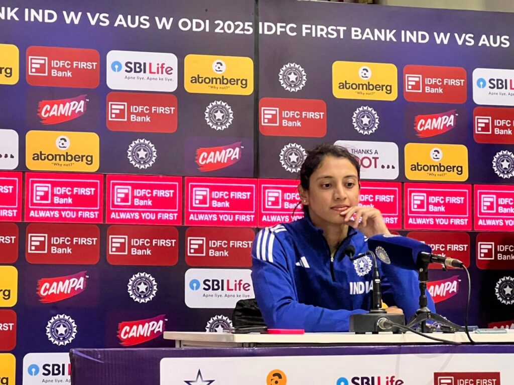 Mandhana Backs Team Depth, Calls for Fielding Consistency Ahead of World Cup