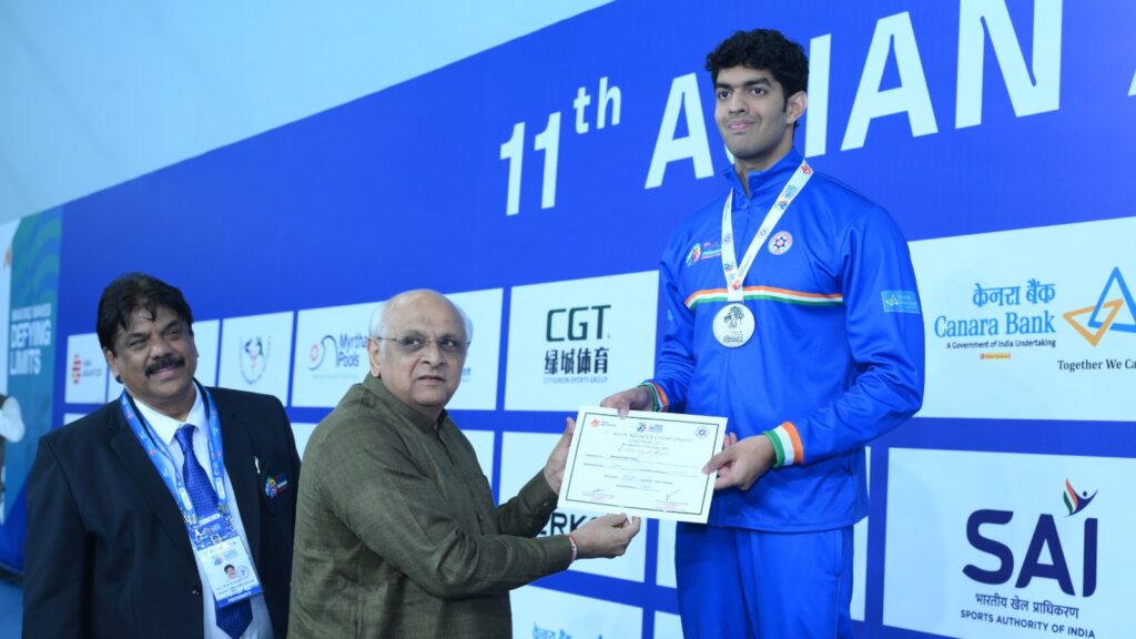 Srihari Nataraj opens India’s medal tally with double haul at the 11th Asian Aquatics Championships