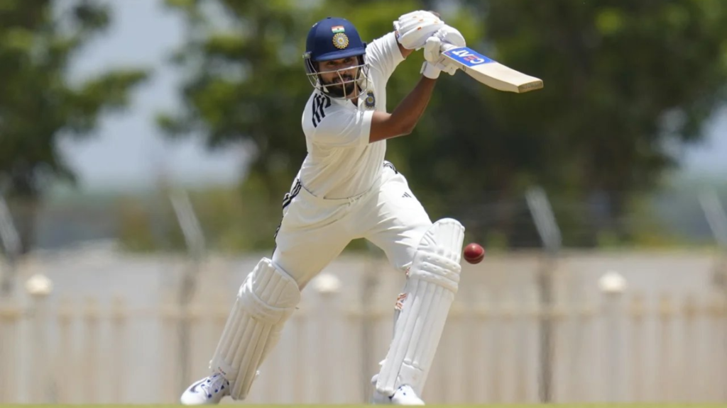 LBW for 8, Shreyas Iyer’s search for red-ball form continues