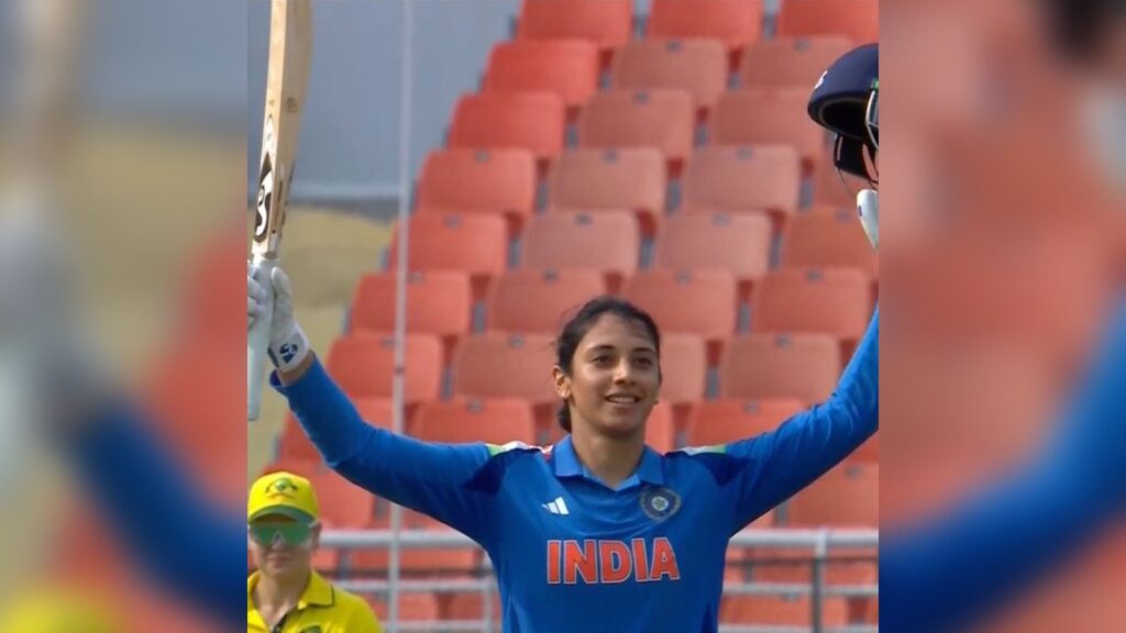 Smriti Mandhana’s masterclass takes India to 292