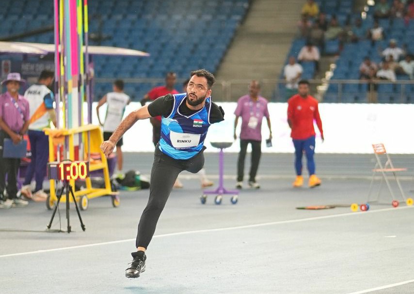 Rinku strikes Gold with Championship Record at the World Para Athletics