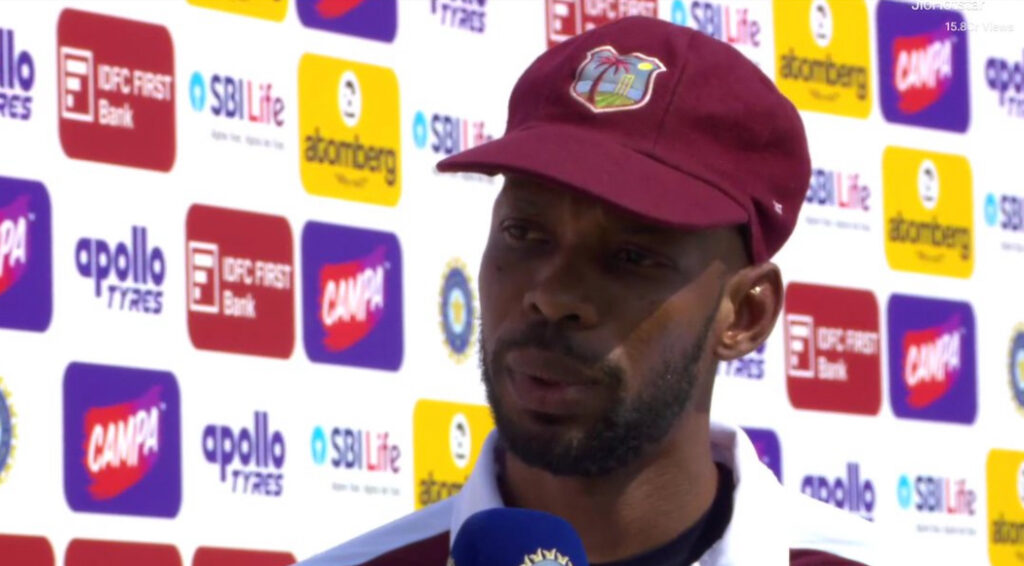 IND vs WI: Roston Chase Reflects on Positives Despite Series Defeat Roston_Chase