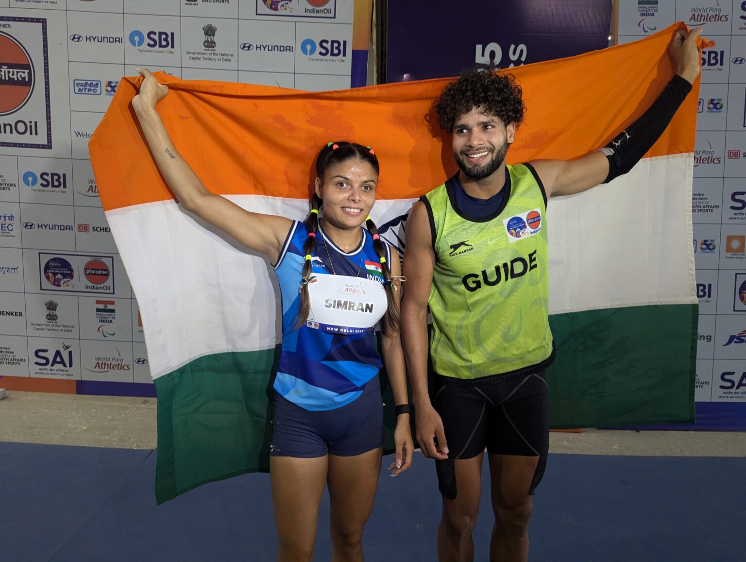 Guide Runner Saifi Fails Dope Test, Simran to Lose World Para Athletics Medals