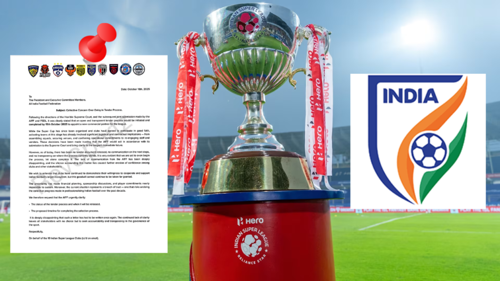 ISL Clubs Seek Clarity from AIFF Over Delay in Tender Process