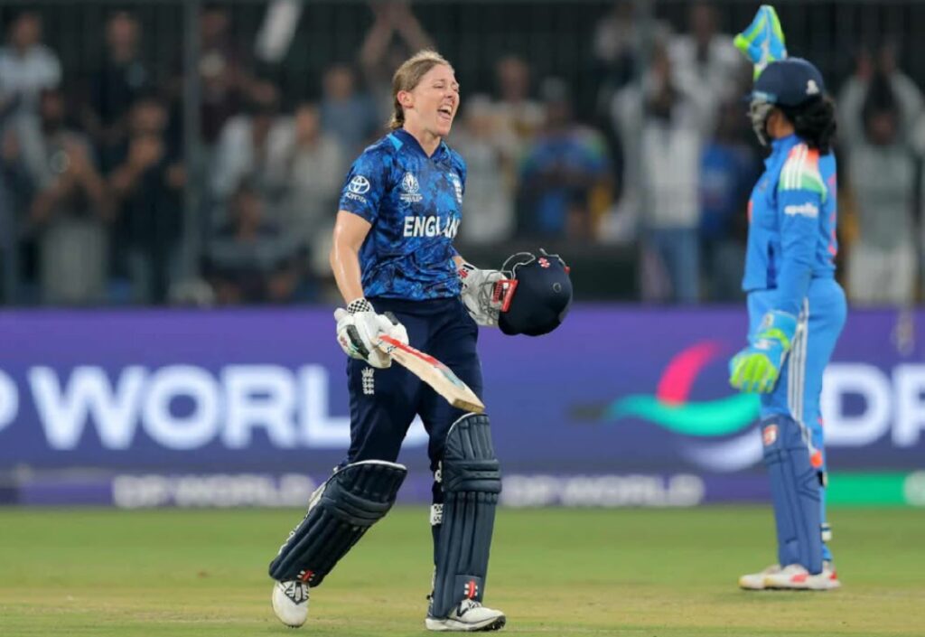 India fall short by four runs against England, Semifinal Hopes Suffer a Blow